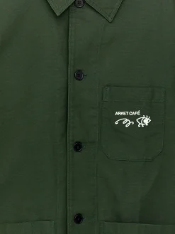 ARKET CAFÉ Baumwoll-Overshirt