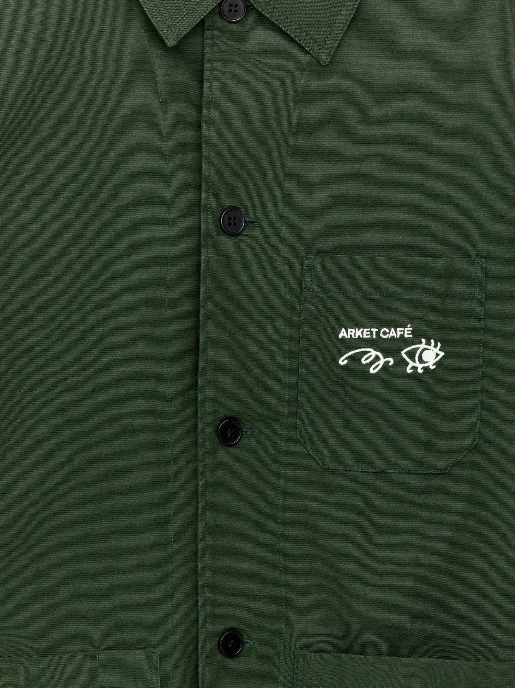 ARKET CAFÉ Baumwoll-Overshirt
