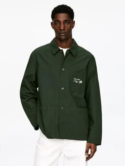 ARKET CAFÉ Baumwoll-Overshirt