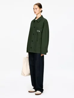ARKET CAFÉ Baumwoll-Overshirt