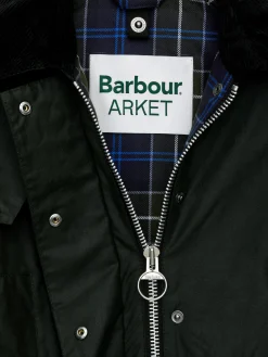 ARKET und Barbour gewachste Baumwolljacke