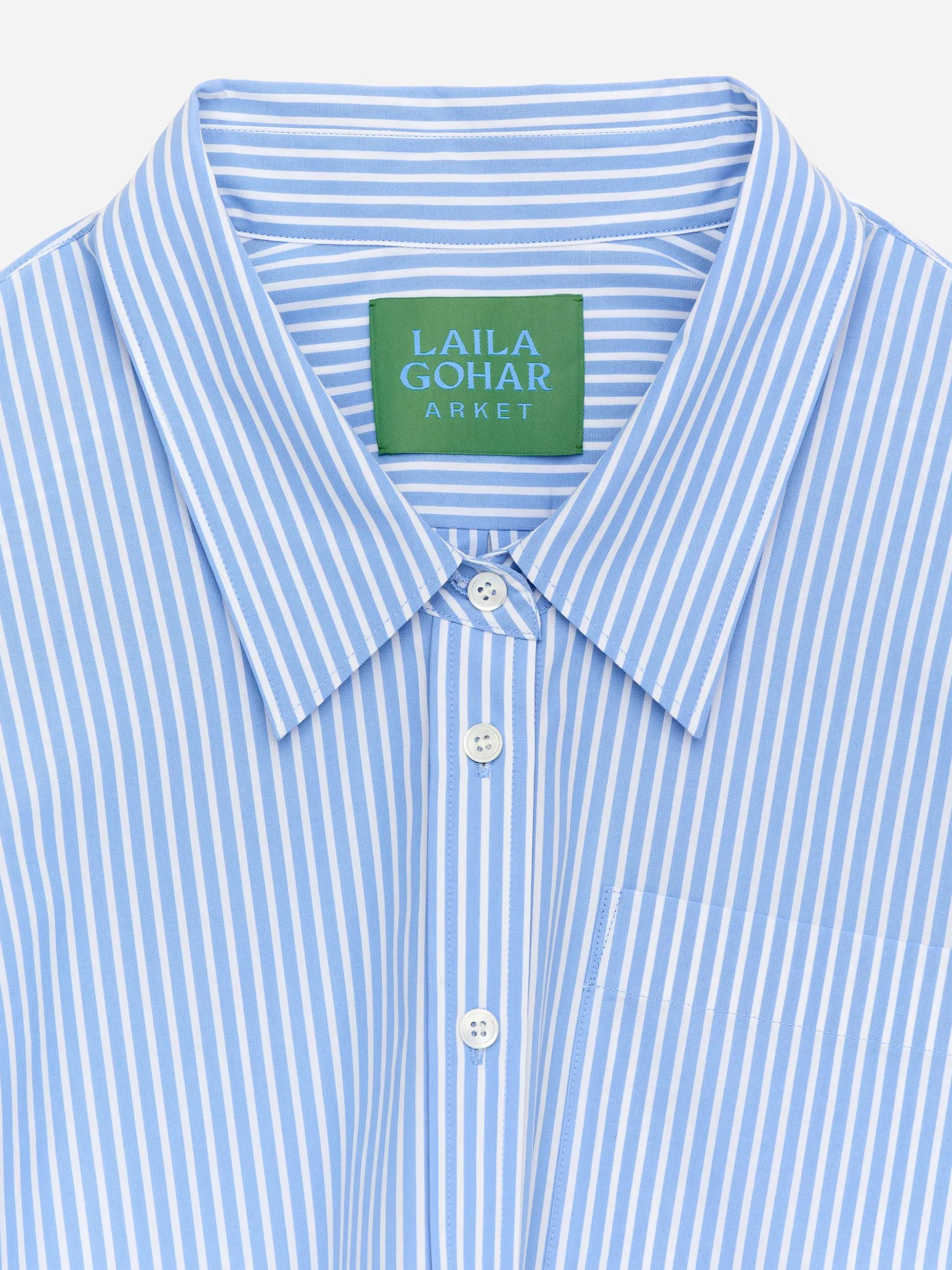 ARKET und Laila Gohar Cropped-Hemd