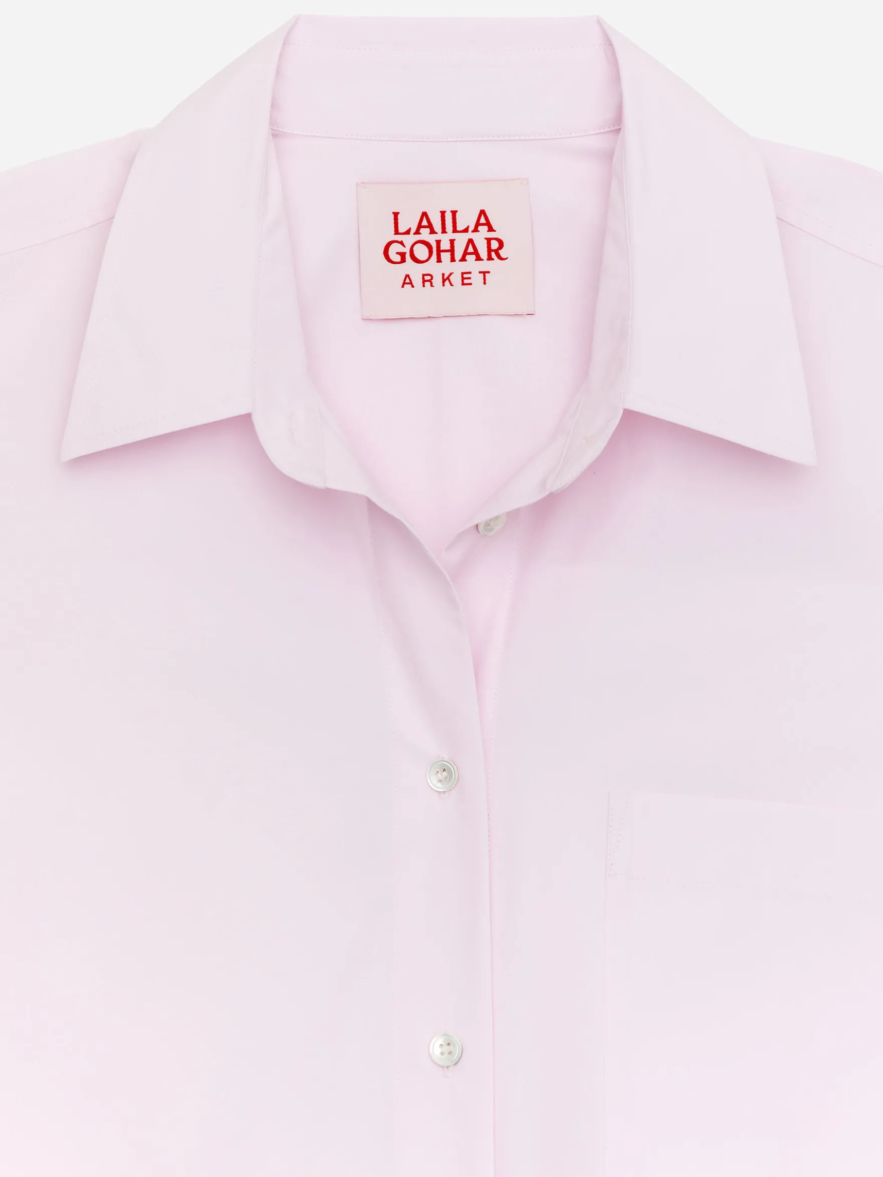 ARKET und Laila Gohar Hemd