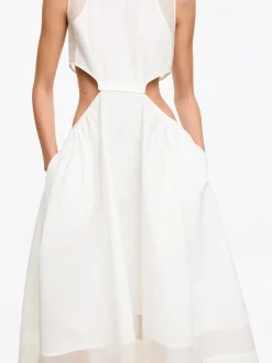 ARKET und Laila Gohar Latzkleid