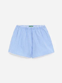 ARKET und Laila Gohar Shorts mit Spitzenborte