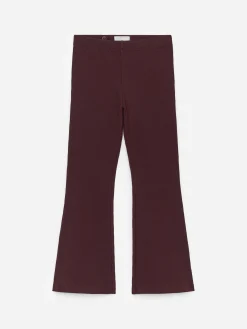 Ausgestellte, gerippte Leggings, 2er-Set