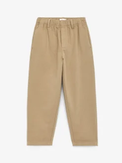 Baumwoll-Chino mit schmal zulaufendem Bein
