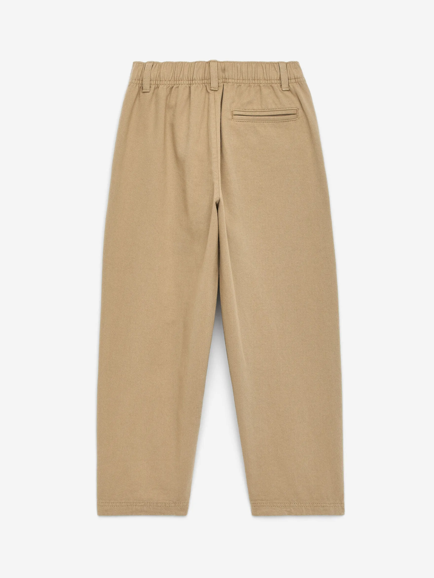 Baumwoll-Chino mit schmal zulaufendem Bein