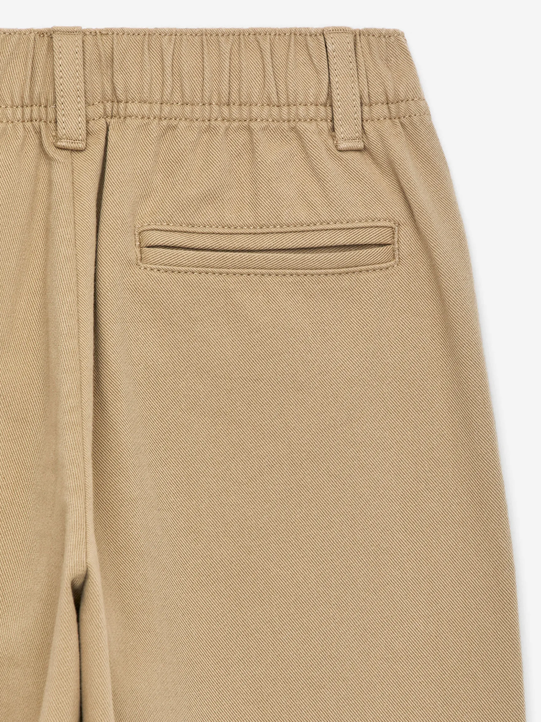 Baumwoll-Chino mit schmal zulaufendem Bein