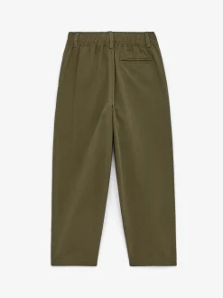 Baumwoll-Chino mit schmal zulaufendem Bein
