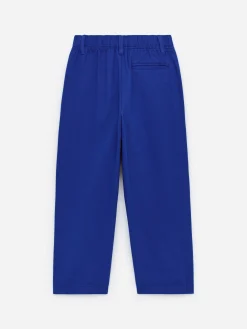 Baumwoll-Chino mit schmal zulaufendem Bein