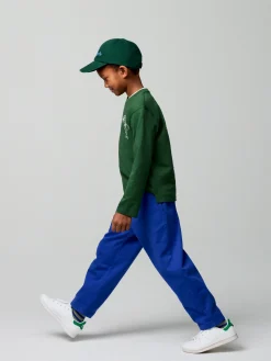 Baumwoll-Chino mit schmal zulaufendem Bein