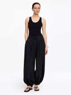 Baumwollhose mit Ballonschnitt