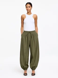 Baumwollhose mit Ballonschnitt