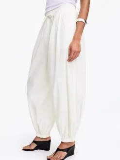 Baumwollhose mit Ballonschnitt