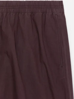 Baumwollhose mit Barrel Leg