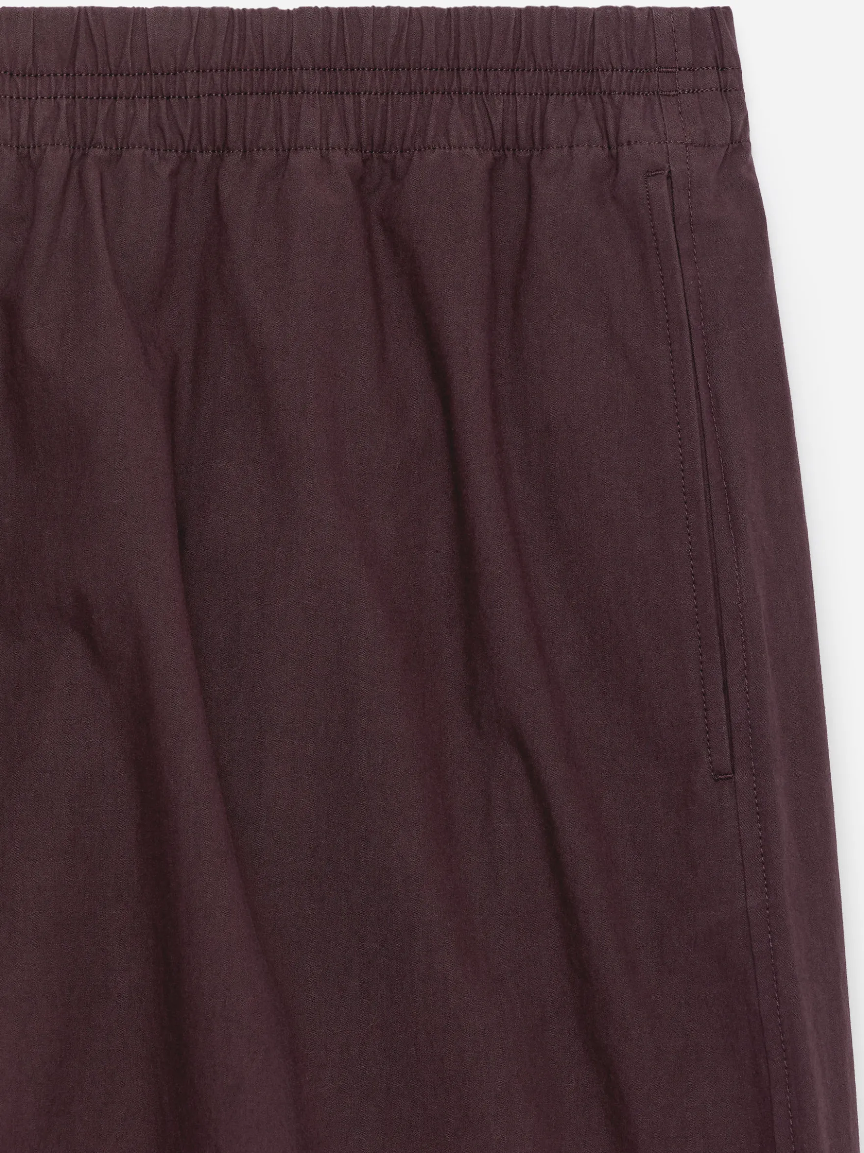 Baumwollhose mit Barrel Leg