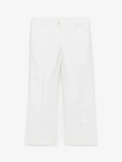 Baumwollhose mit Bügelfalten