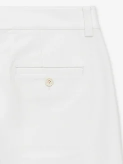 Baumwollhose mit Bügelfalten