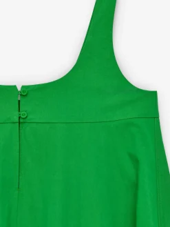 Baumwoll-Maxikleid