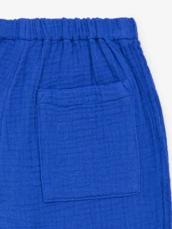 Baumwollmusselin-Hose