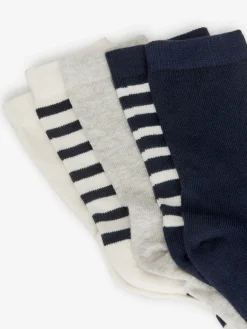 Baumwollsocken, 5er-Pack
