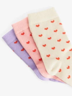 Baumwollsocken, 3er-Pack