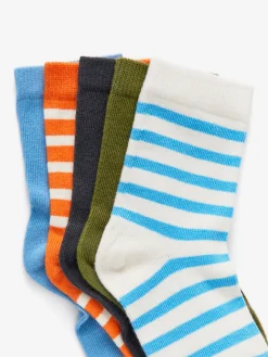 Baumwollsocken, 5er-Pack