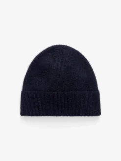 Beanie aus Alpakawolle und Wolle