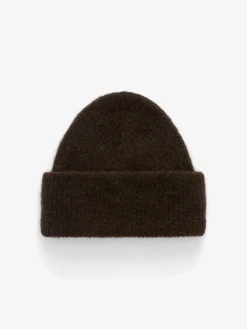 Beanie aus Alpakawolle und Wolle