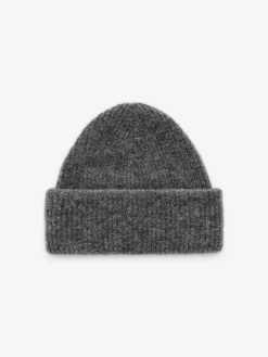 Beanie aus Alpakawolle und Wolle