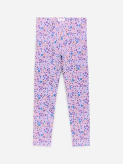 Bedruckte Jersey-Leggings