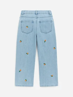 Bestickte Jeans