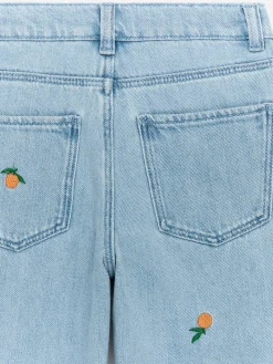 Bestickte Jeans