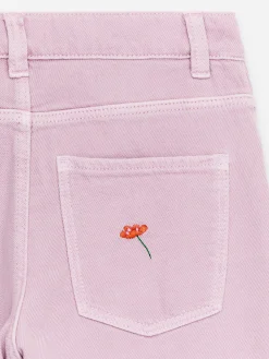 Bestickte Jeans