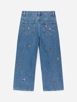 Bestickte Jeans