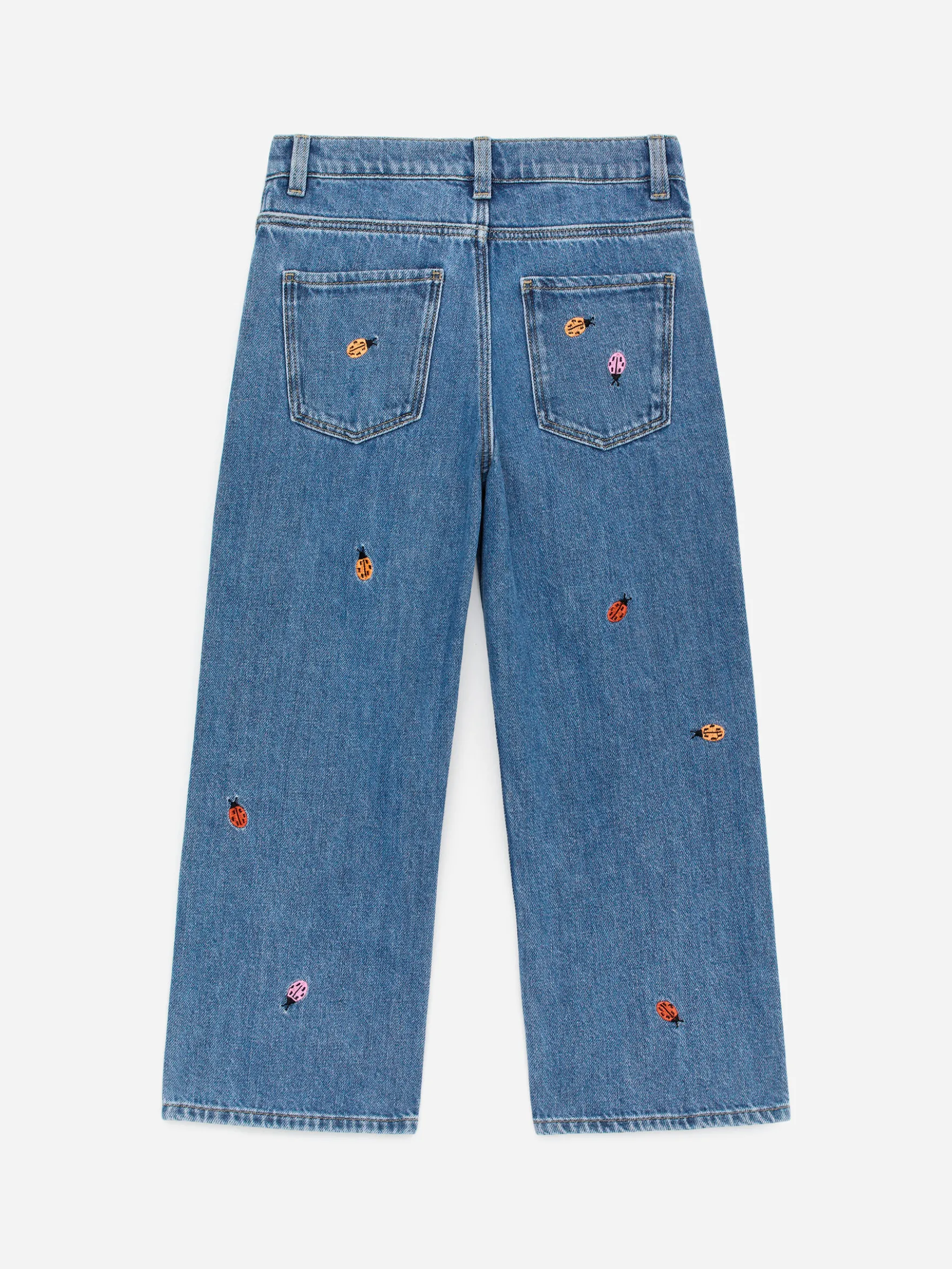 Bestickte Jeans