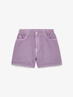 Bestickte Jeansshorts