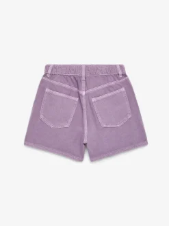 Bestickte Jeansshorts