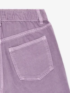 Bestickte Jeansshorts