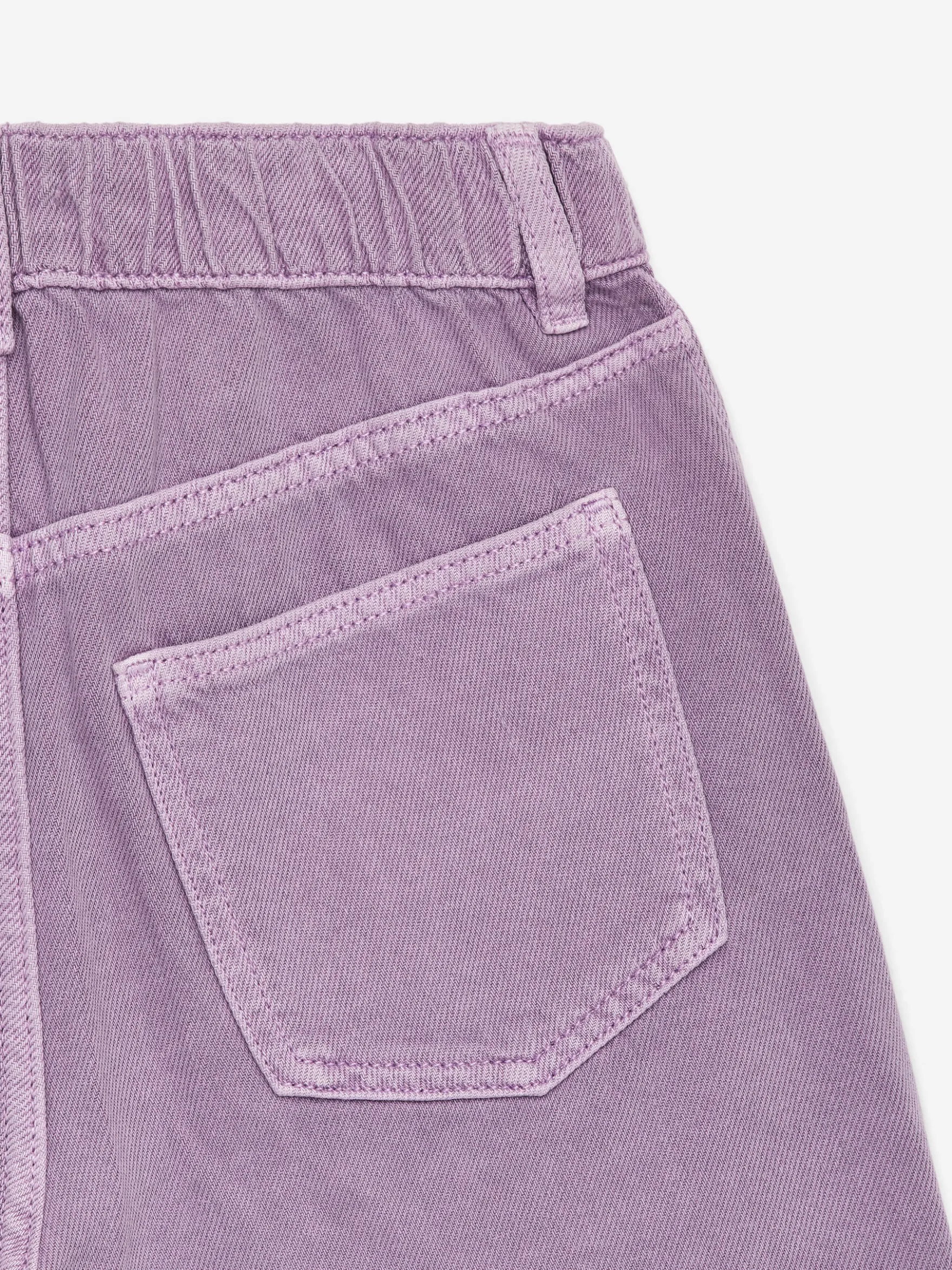 Bestickte Jeansshorts