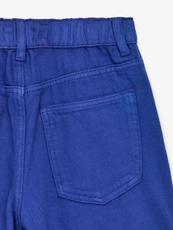 Bestickte Jeansshorts