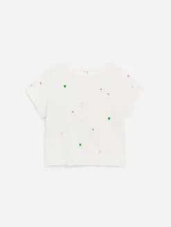Besticktes T-Shirt