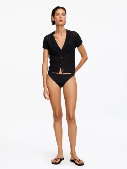 Bikinihose mit Twist-Detail