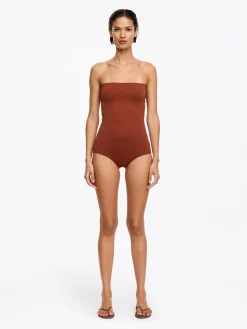 Bikinihose mit Umschlagbund
