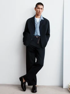 Blazer aus Baumwolltwill