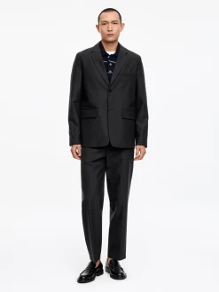 Blazer aus Wolle und Baumwolle