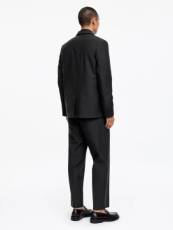 Blazer aus Wolle und Baumwolle