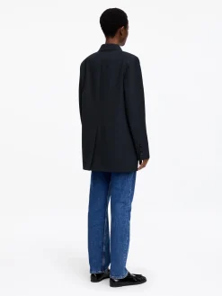 Blazer aus Wollmischung