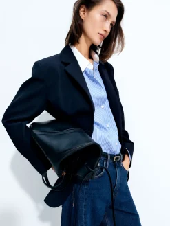Blazer aus Wollmischung